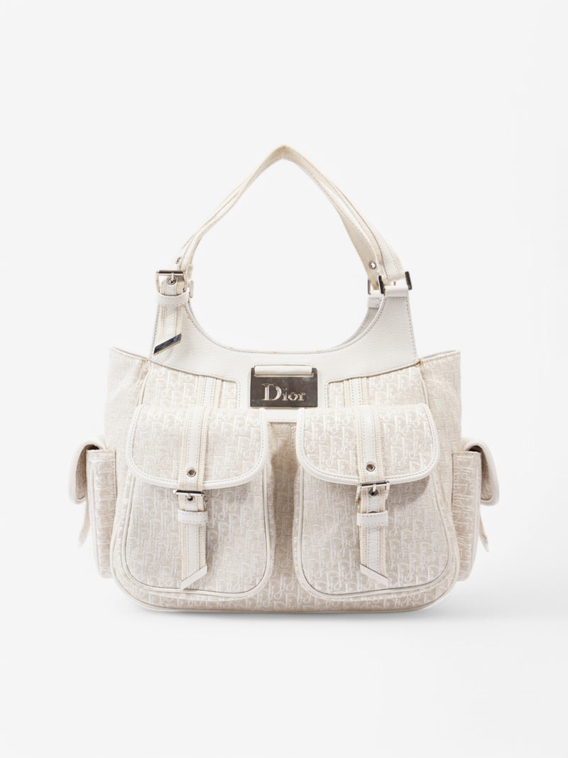  Christian Dior Diorisimo  Cream / White Canvas