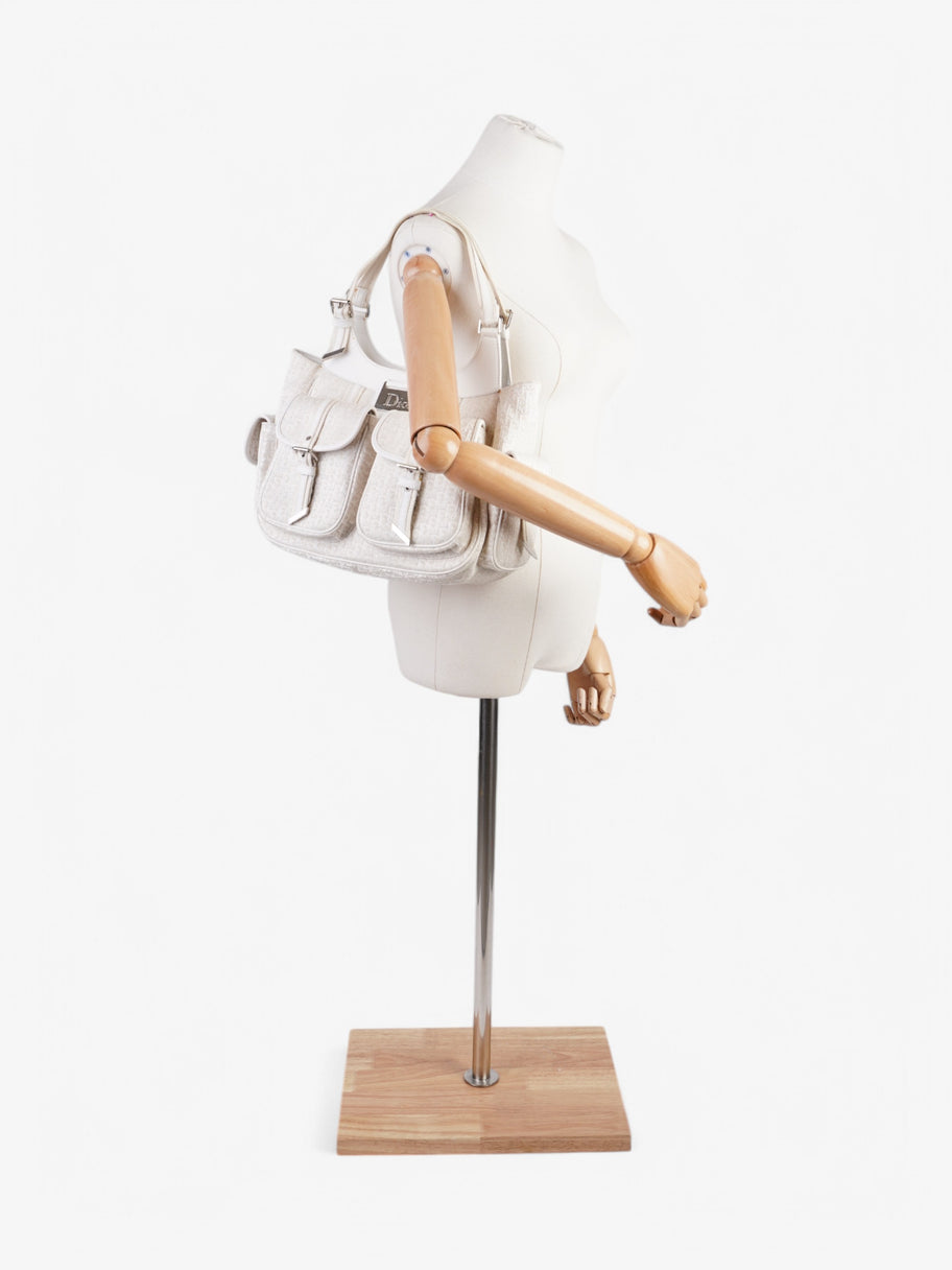 Christian Dior Diorisimo  Cream / White Canvas Image 2