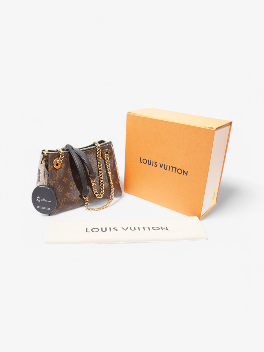 Louis Vuitton Surene Monogram / Python Coated Canvas BB Image 10