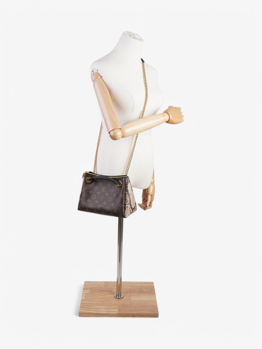 Louis Vuitton Surene Monogram / Python Coated Canvas BB Image 2