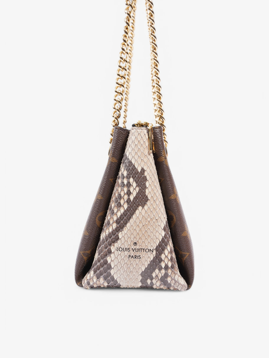 Louis Vuitton Surene Monogram / Python Coated Canvas BB Image 5