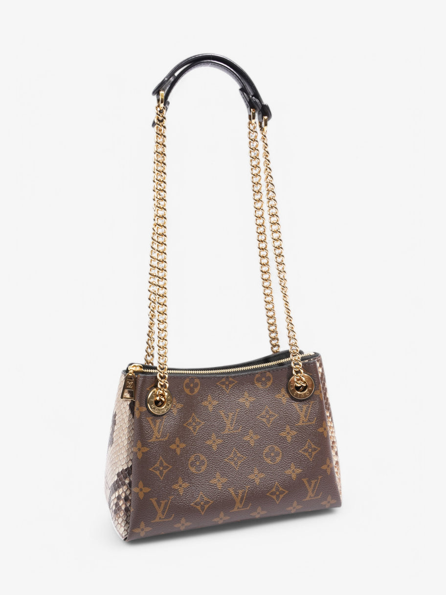 Louis Vuitton Surene Monogram / Python Coated Canvas BB Image 7