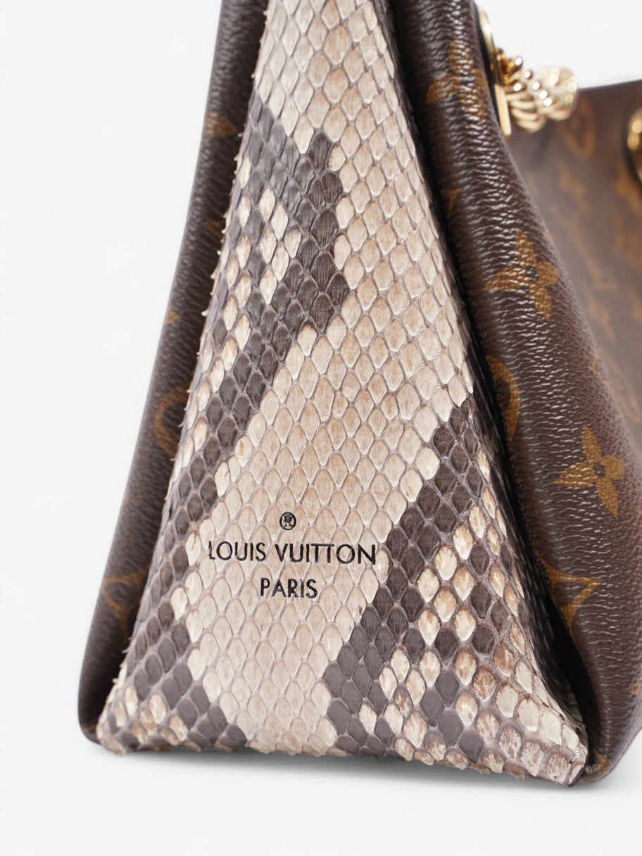 Louis Vuitton Surene Monogram / Python Coated Canvas BB Image 8