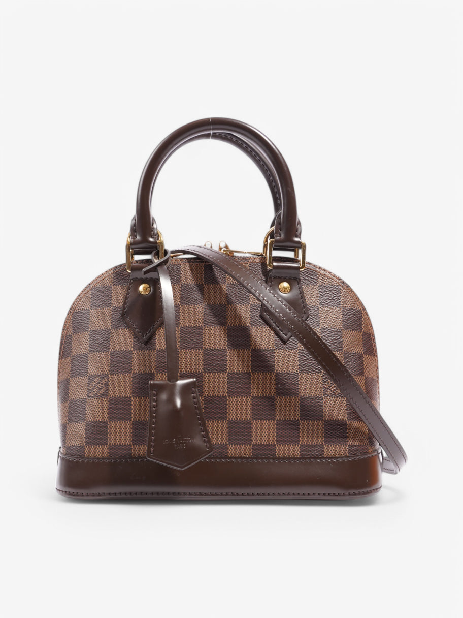 Louis Vuitton Alma Damier Ebene Coated Canvas BB Image 10