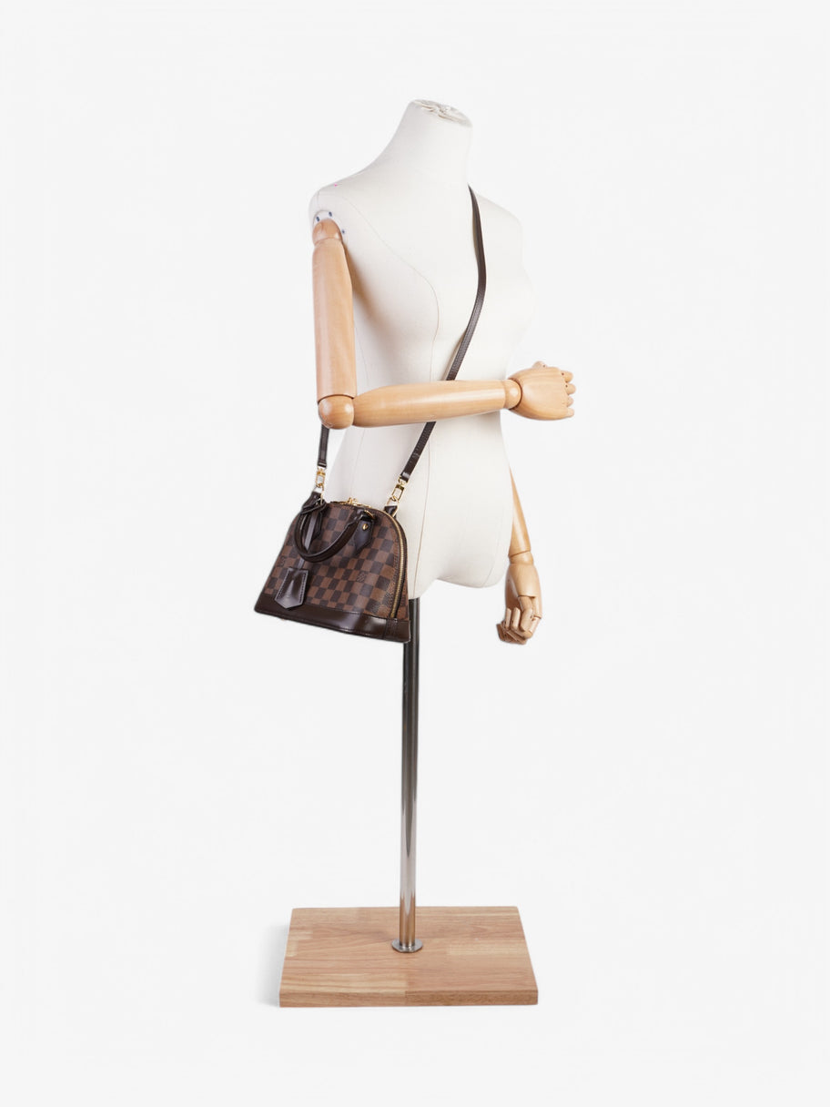 Louis Vuitton Alma Damier Ebene Coated Canvas BB Image 2