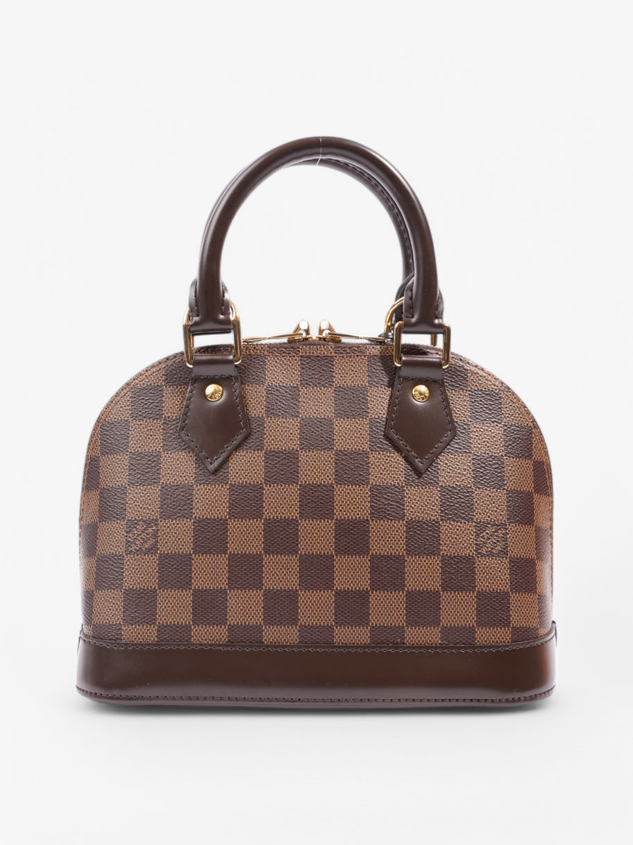 Louis Vuitton Alma Damier Ebene Coated Canvas BB Image 4