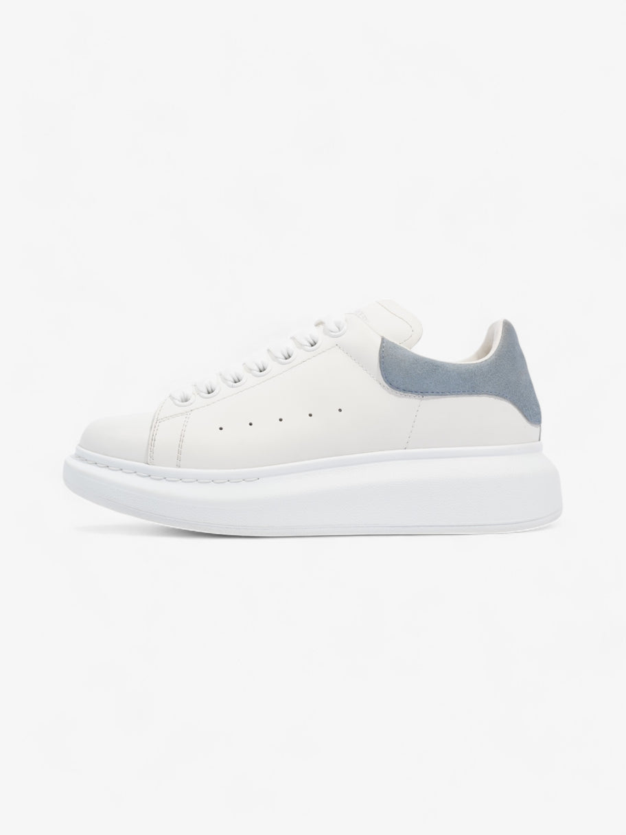 Alexander McQueen Oversized Sneakers White / Baby Blue Leather EU 37.5 UK 4.5 Image 5