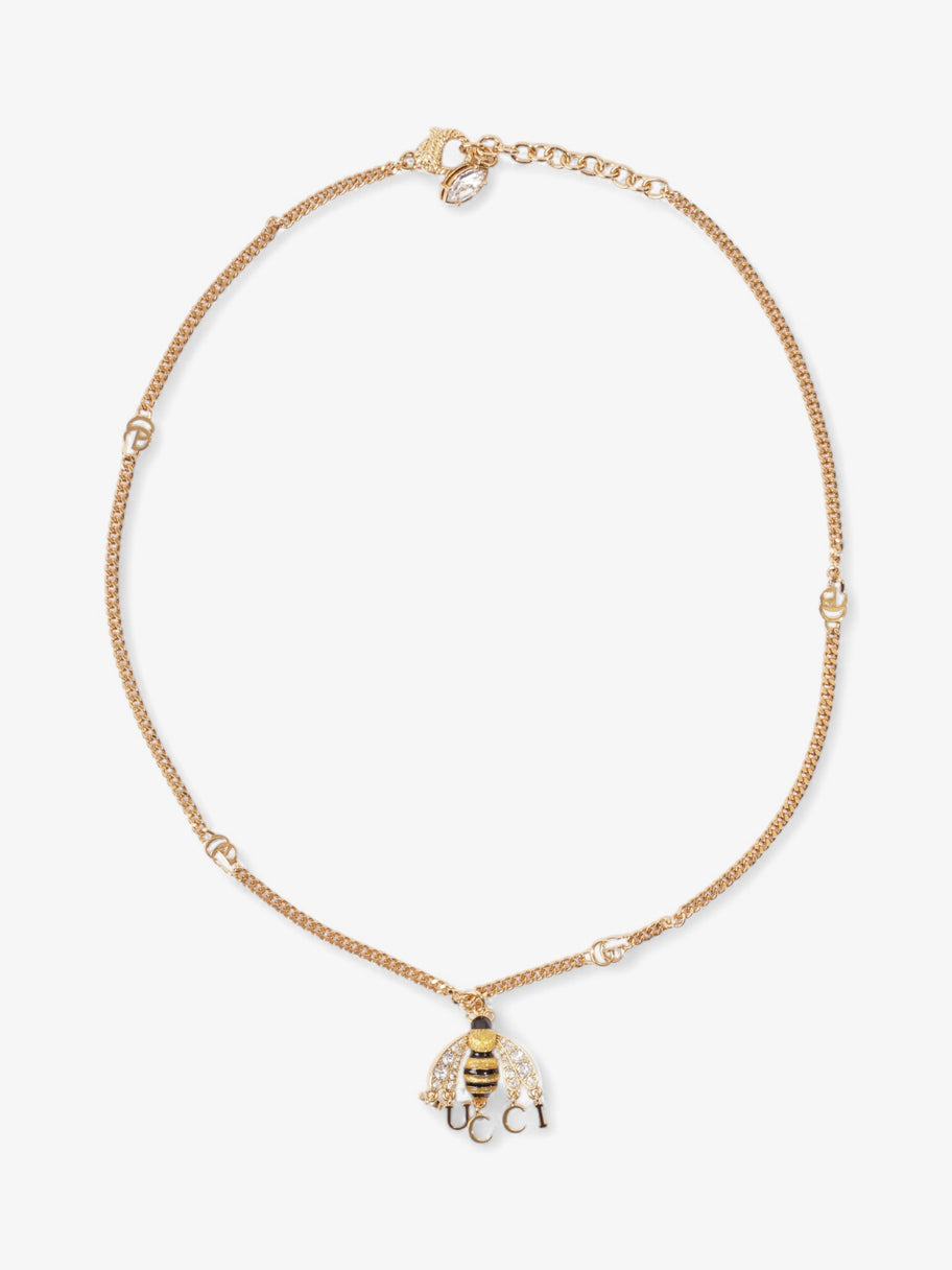Gucci Bee Pendant Necklace Gold / Yellow / Black Base Metal Image 1