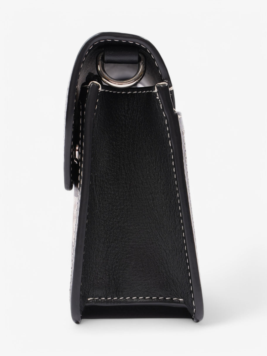 Burberry Crossbody Bag Dark Check Coated Canvas 13cm x 5cm x 20cm Image 3