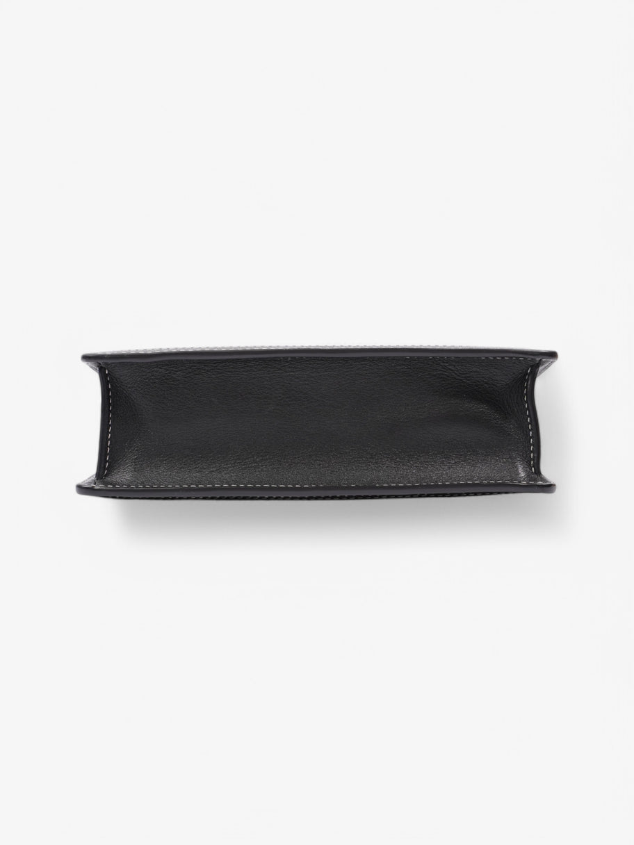Burberry Crossbody Bag Dark Check Coated Canvas 13cm x 5cm x 20cm Image 6
