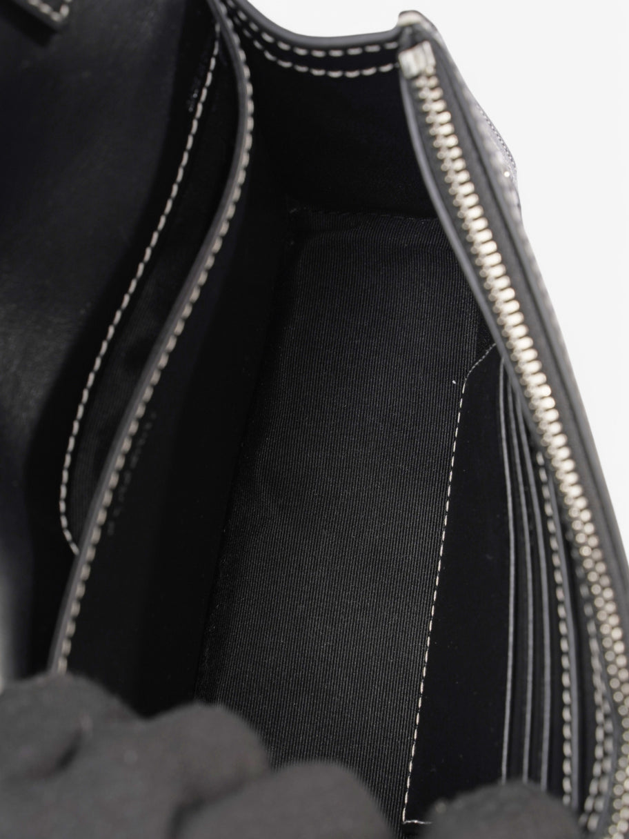 Burberry Crossbody Bag Dark Check Coated Canvas 13cm x 5cm x 20cm Image 8