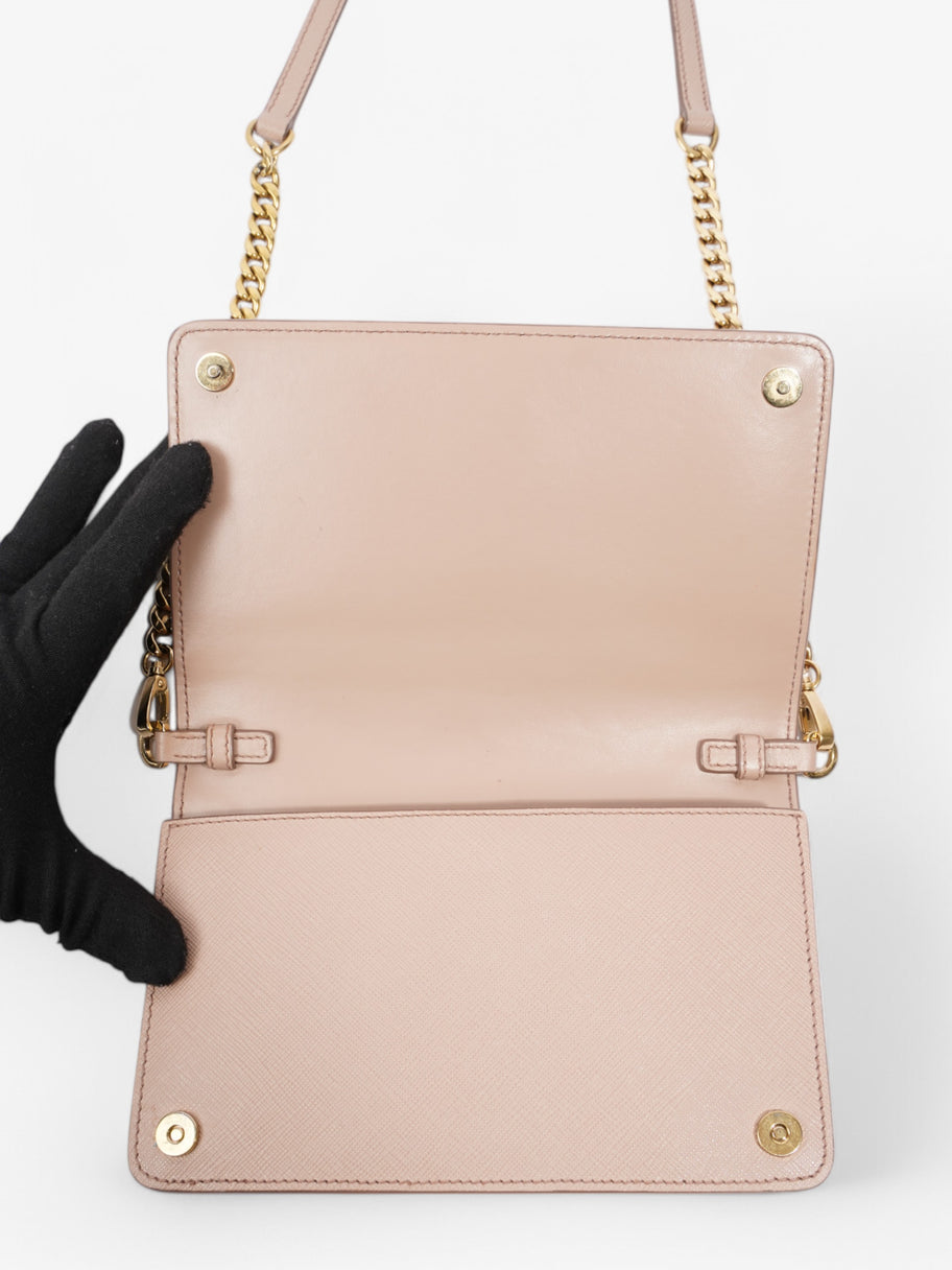 Prada Prada Crossbody Bag Nude Saffiano Leather Image 7