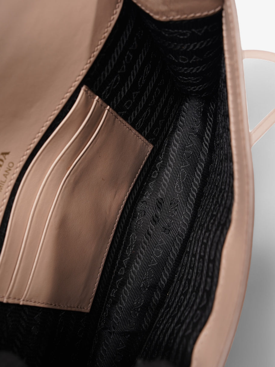 Prada Prada Crossbody Bag Nude Saffiano Leather Image 9