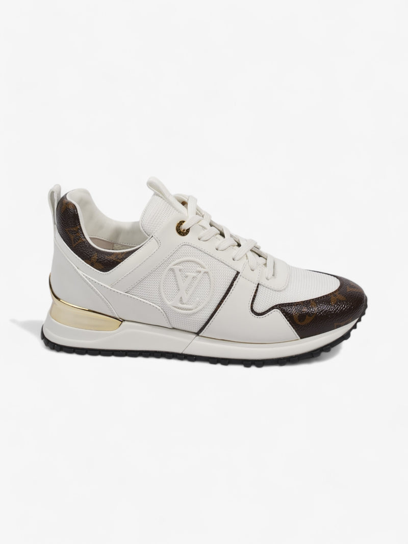  Louis Vuitton Run Away White  / Monogram Mesh EU 37.5 UK 4.5