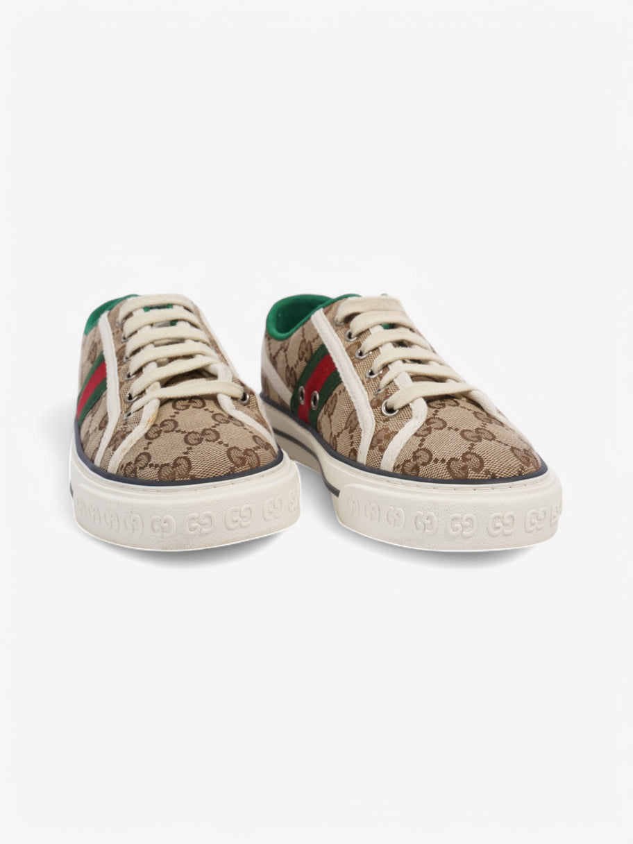 Gucci Tennis1977 Beige  / Green / Red Canvas EU 37.5 UK 4.5 Image 2