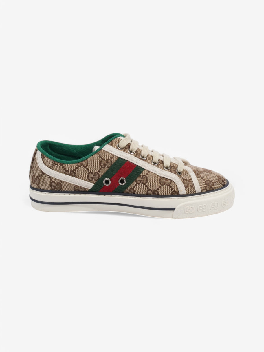 Gucci Tennis1977 Beige  / Green / Red Canvas EU 37.5 UK 4.5 Image 4
