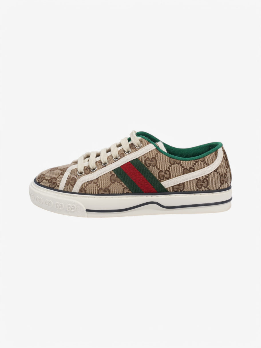 Gucci Tennis1977 Beige  / Green / Red Canvas EU 37.5 UK 4.5 Image 5