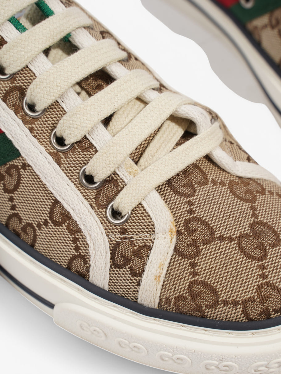 Gucci Tennis1977 Beige  / Green / Red Canvas EU 37.5 UK 4.5 Image 8