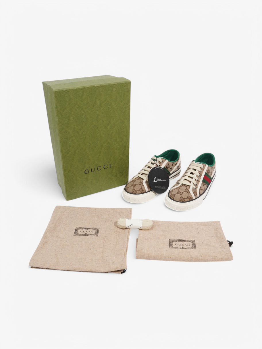 Gucci Tennis1977 Beige  / Green / Red Canvas EU 37.5 UK 4.5 Image 9
