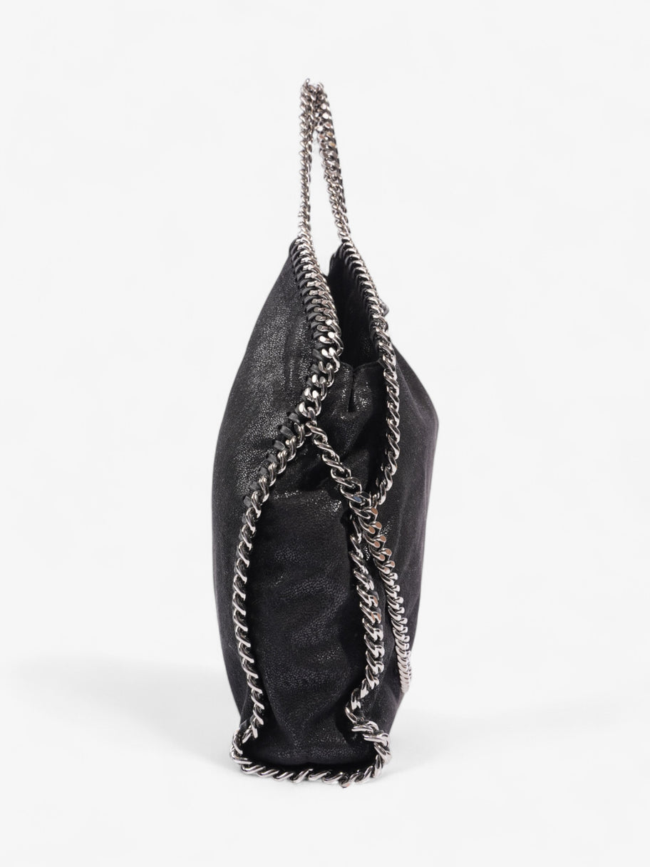 Stella McCartney Falabella Fold-Over Tote Bag Black Faux Leather Image 5