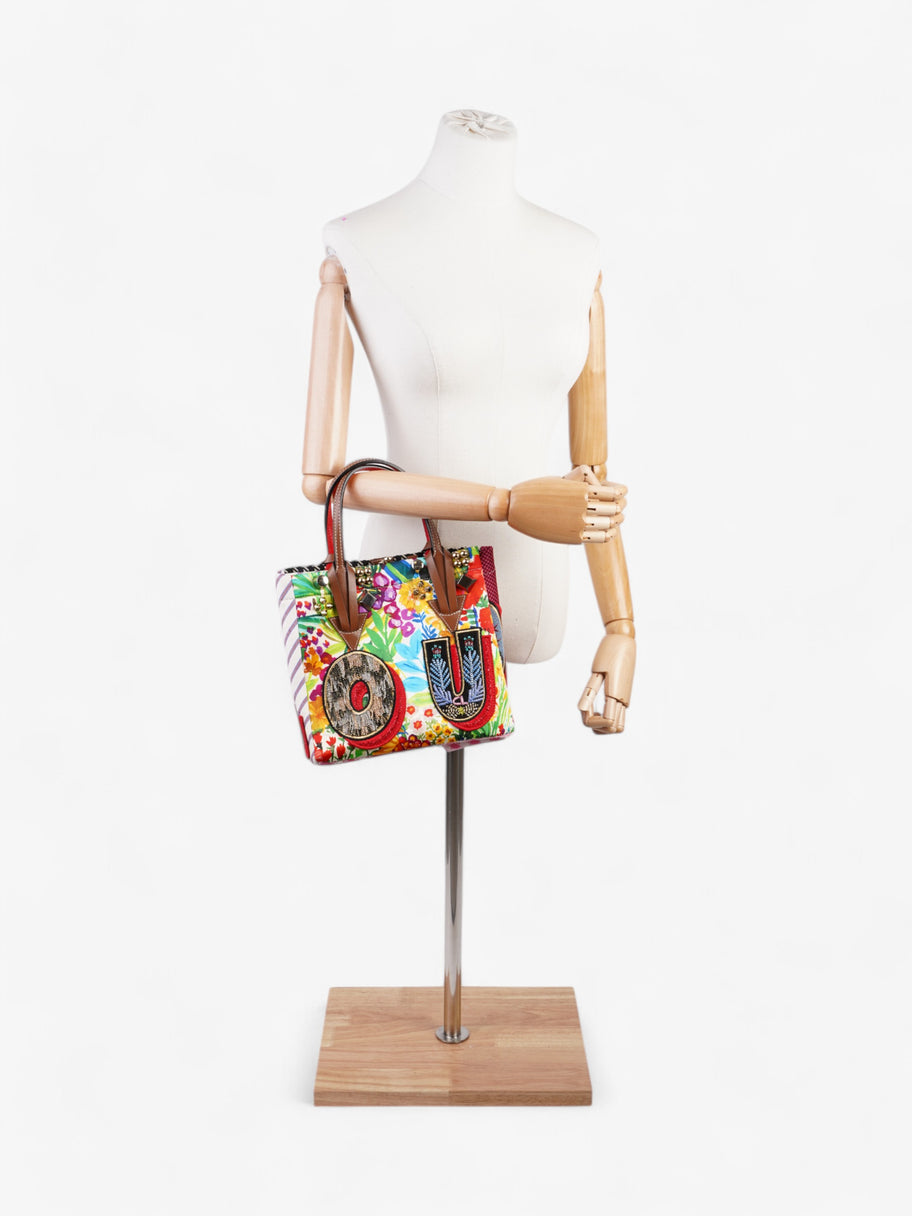 Christian Louboutin Caracaba Tote Multicoloured Canvas Image 2