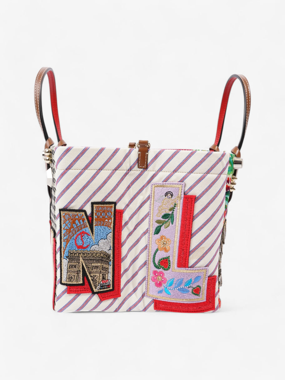 Christian Louboutin Caracaba Tote Multicoloured Canvas Image 3