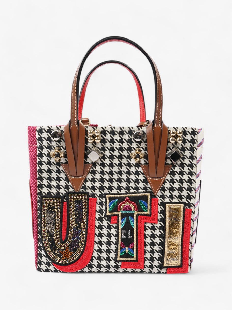 Christian Louboutin Caracaba Tote Multicoloured Canvas Image 4