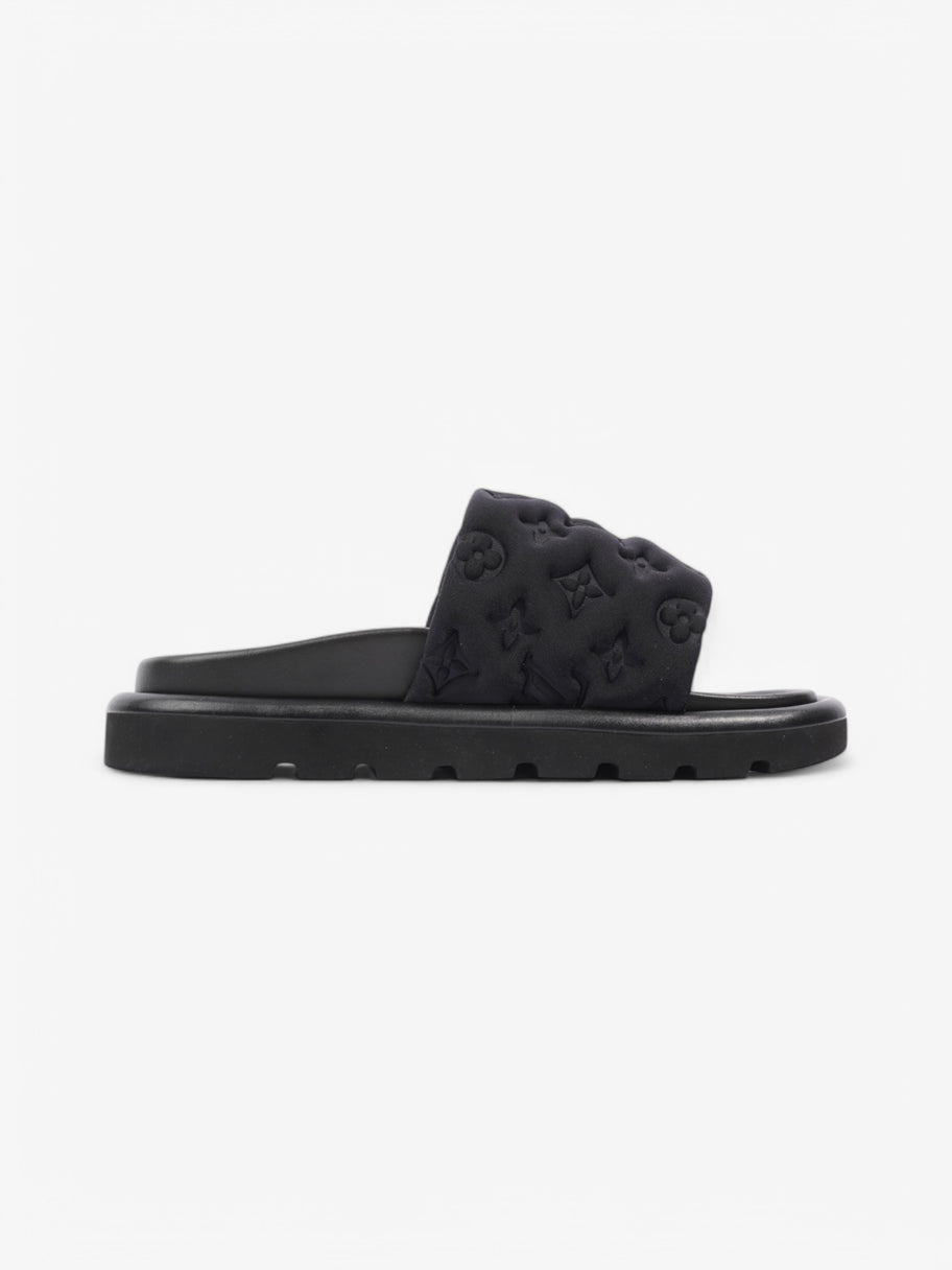 Louis Vuitton Pool Slides Black Neoprene EU 38 UK 5 Image 4
