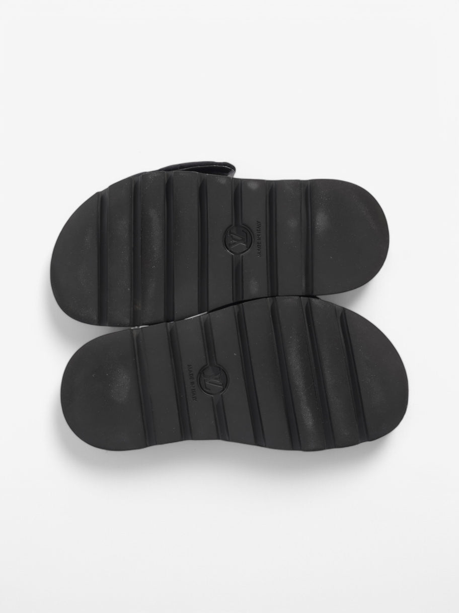 Louis Vuitton Pool Slides Black Neoprene EU 38 UK 5 Image 7
