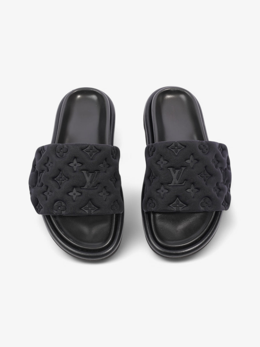Louis Vuitton Pool Slides Black Neoprene EU 38 UK 5 Image 8