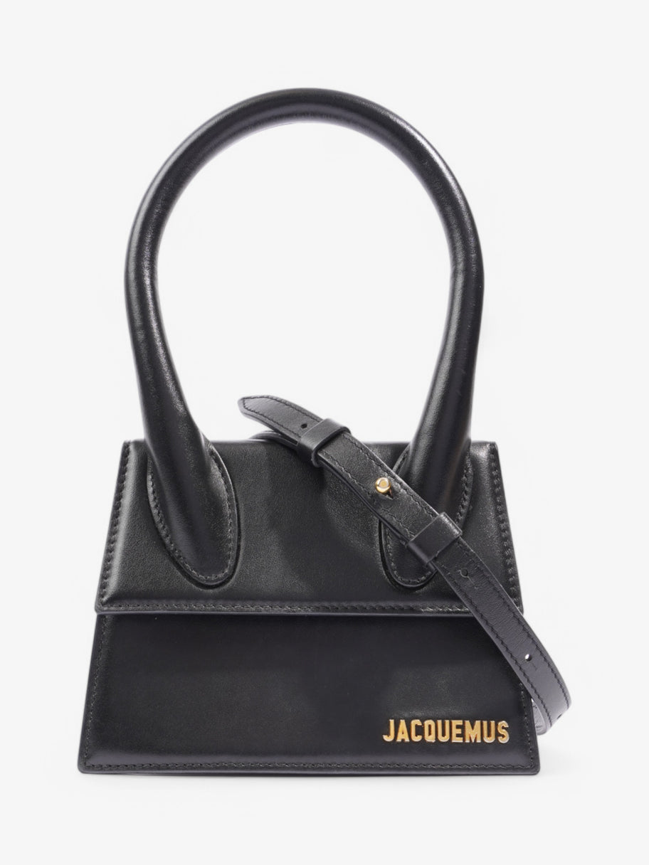 Jacquemus Le Chiquito Black Leather Moyen Image 1