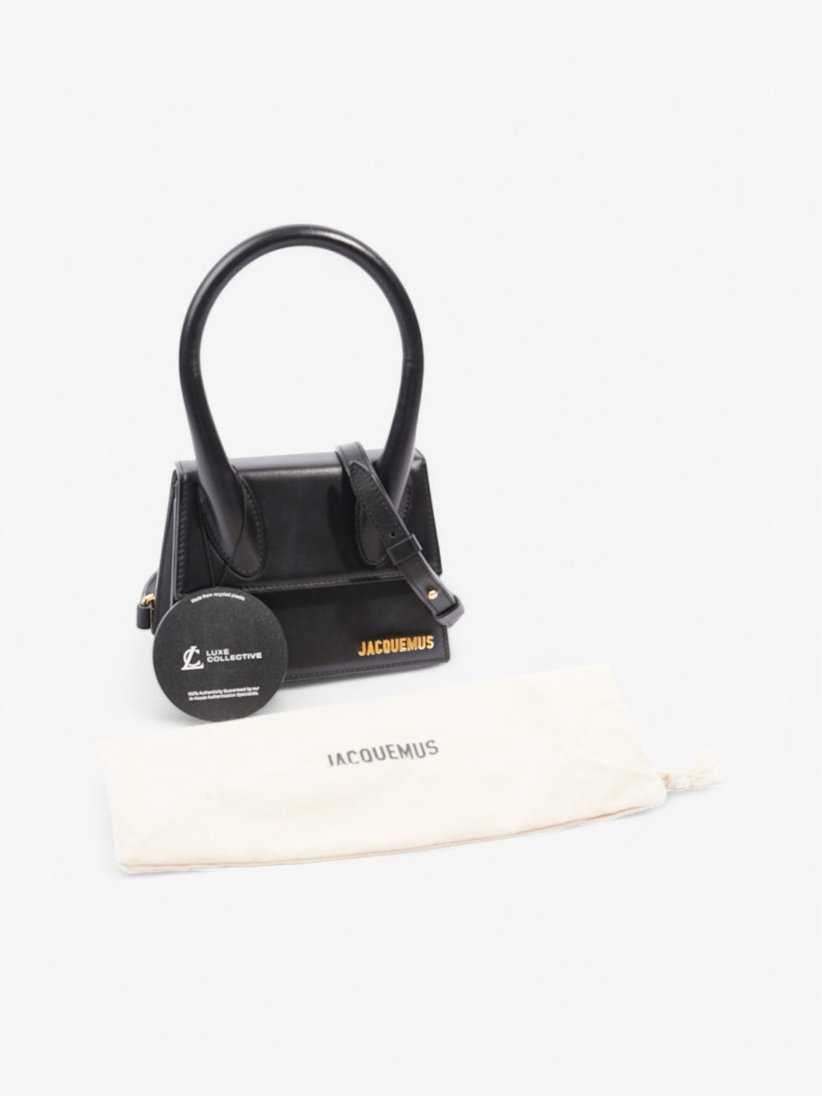 Jacquemus Le Chiquito Black Leather Moyen Image 10