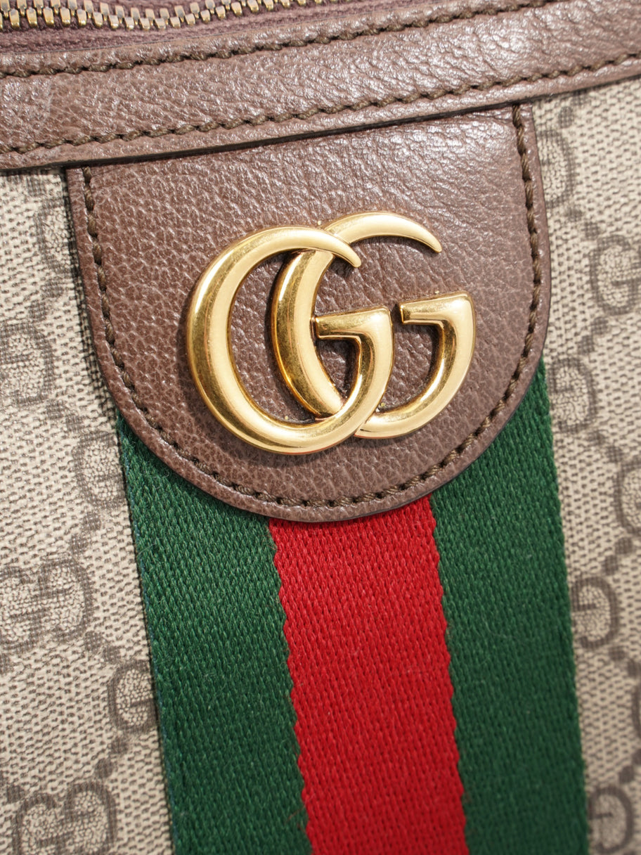 Gucci Ophidia GG Supreme / Green / Red Canvas Small Image 7