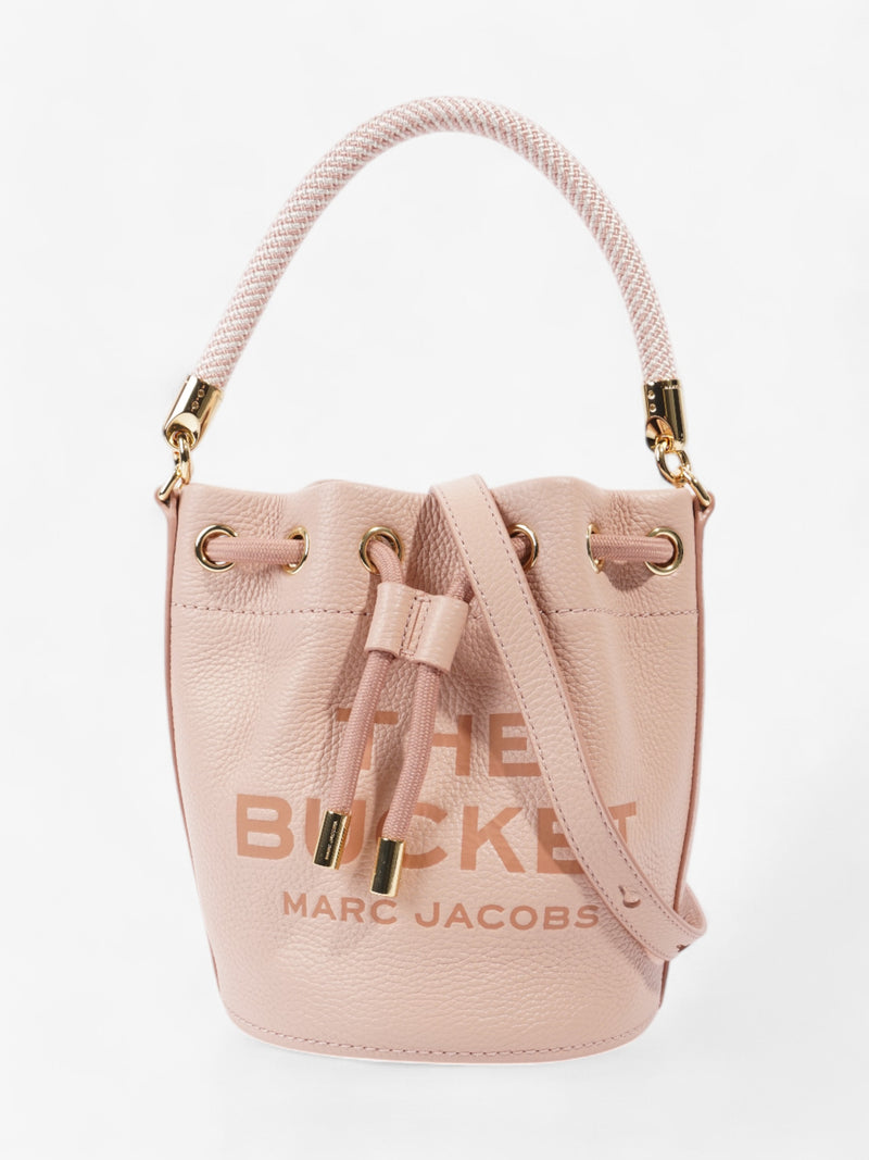  Marc Jacobs The Bucket Bag Pale Pink Leather Mini