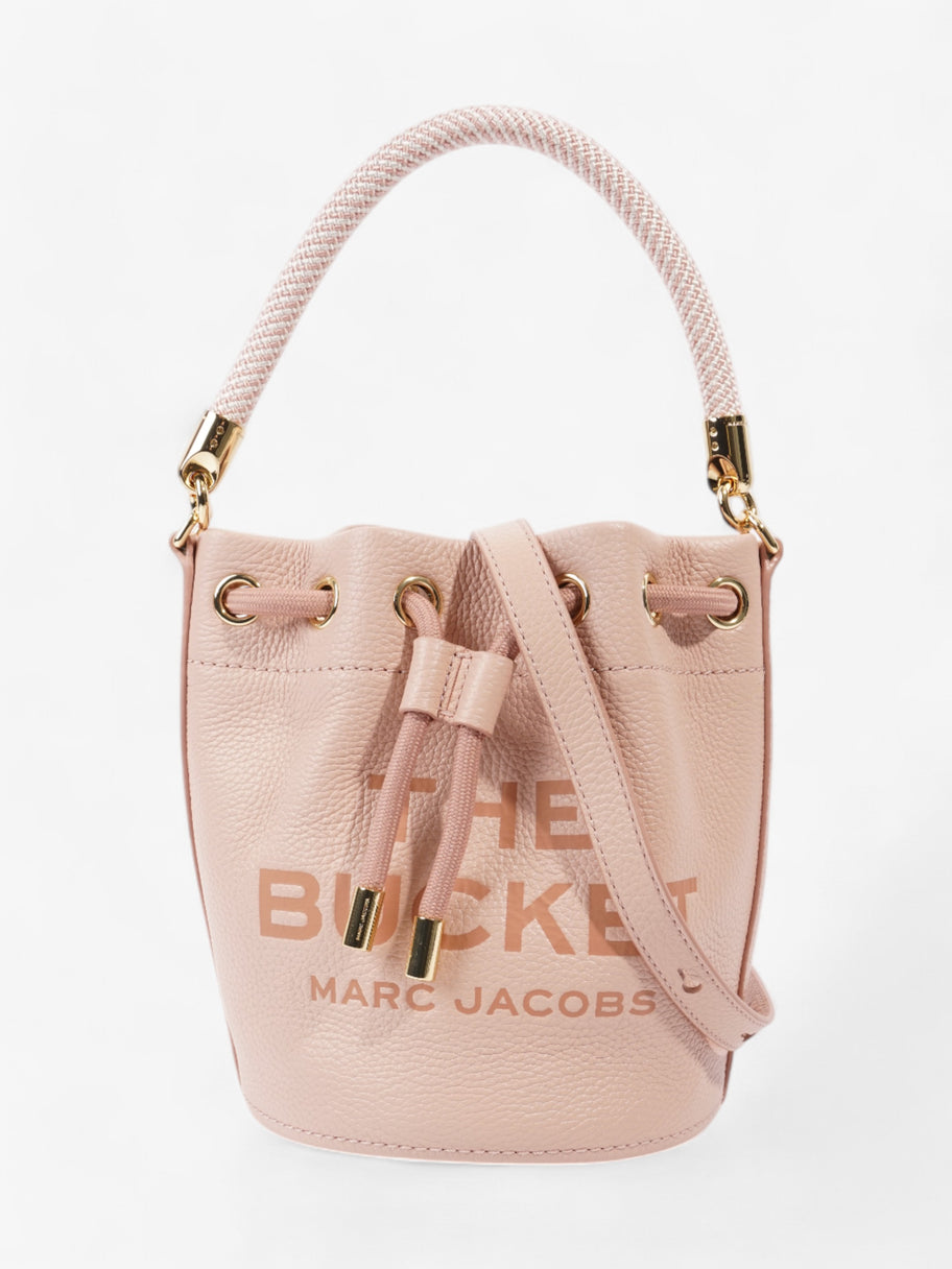Marc Jacobs The Bucket Bag Pale Pink Leather Mini Image 1