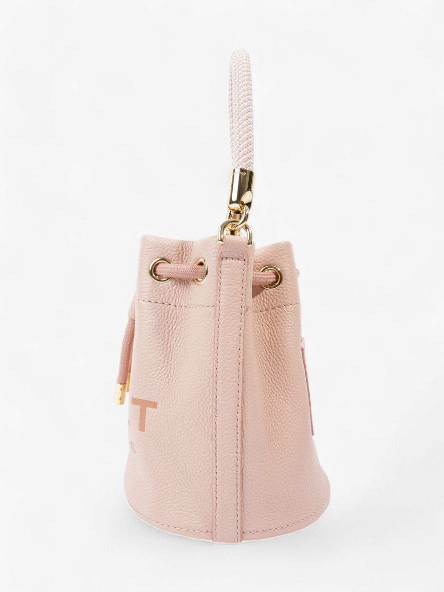 Marc Jacobs The Bucket Bag Pale Pink Leather Mini Image 3