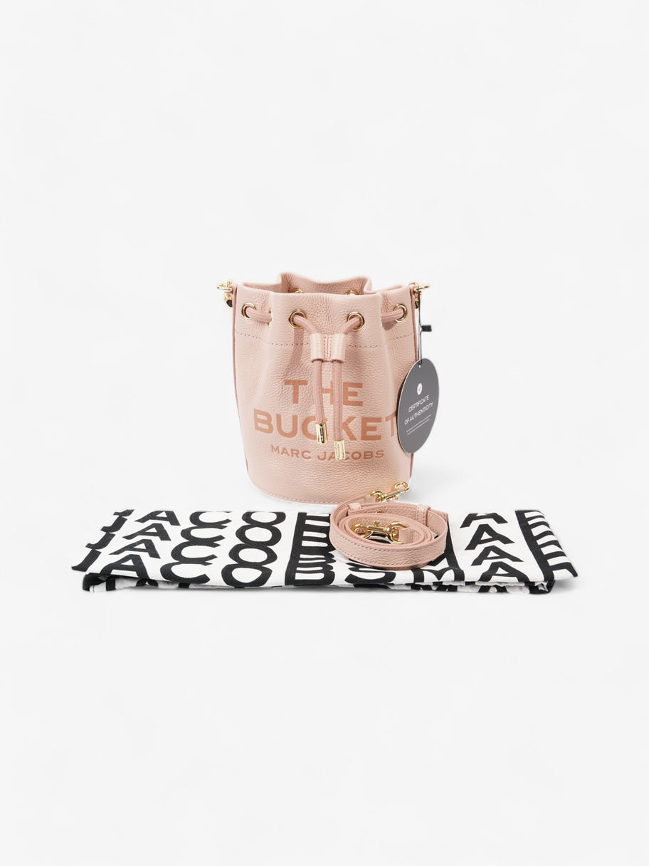 Marc Jacobs The Bucket Bag Pale Pink Leather Mini Image 9