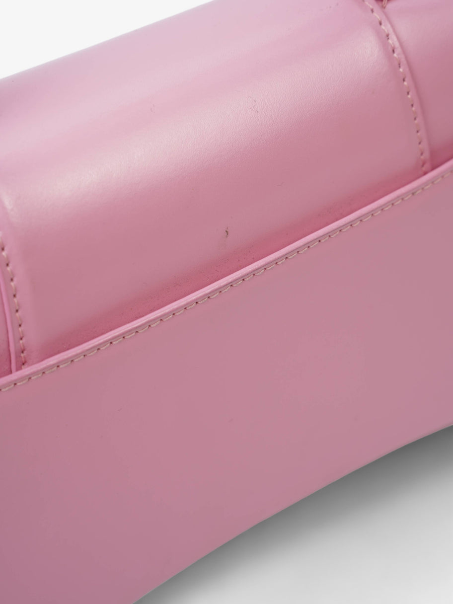 Hourglass Pink Calfskin Leather Small Image 11