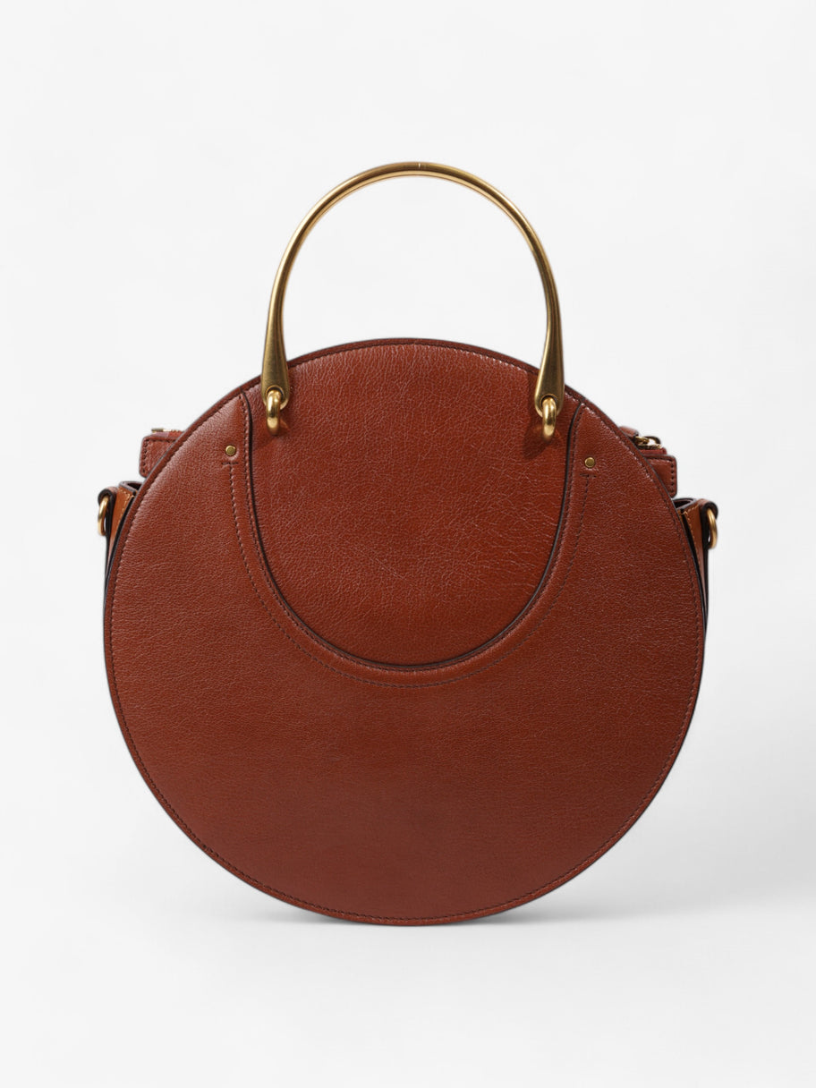 Chloe Pixie Bag Saffron Red / Tan Calfskin Leather Medium Image 5