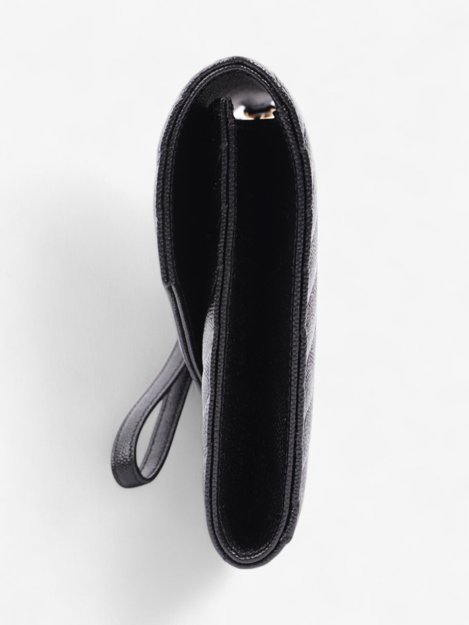 Saint Laurent New Pouch Black Leather 21 x 16 x 3 Image 3