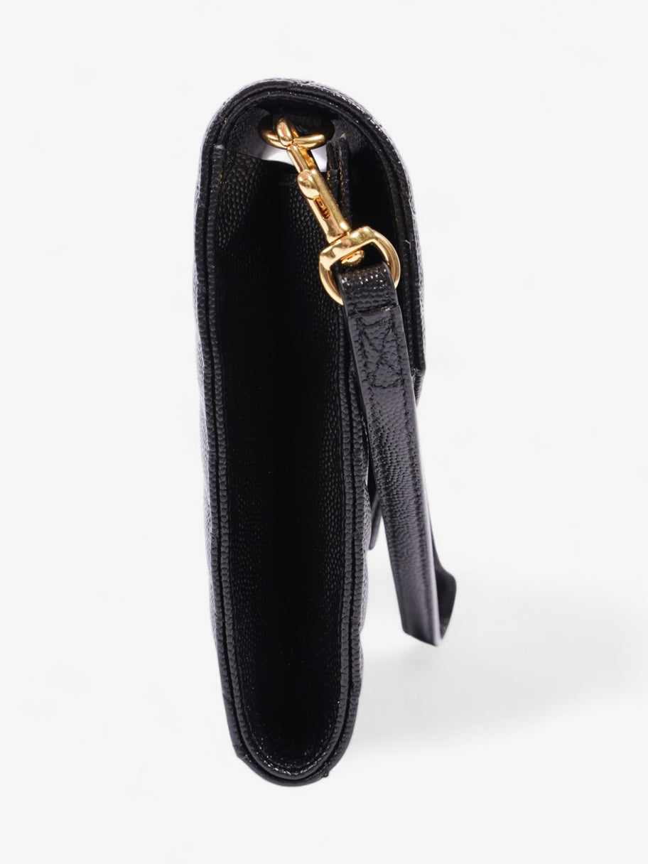 Saint Laurent New Pouch Black Leather 21 x 16 x 3 Image 5