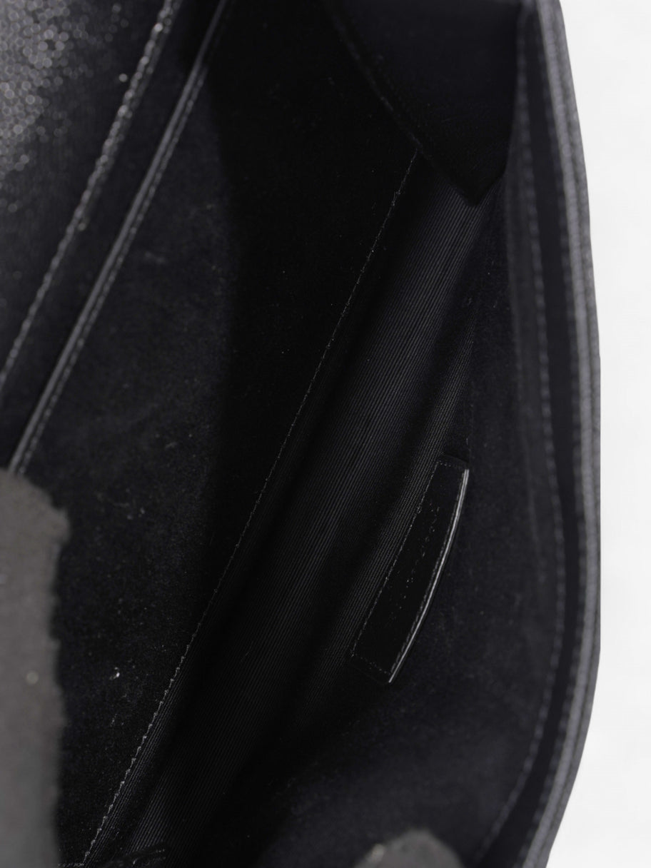Saint Laurent New Pouch Black Leather 21 x 16 x 3 Image 8