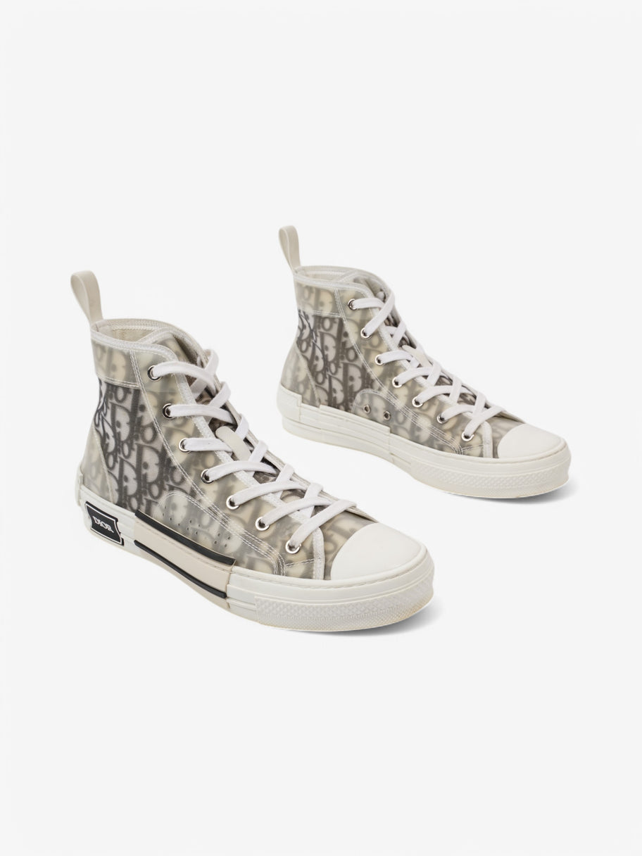 Christian Dior B23 High-tops White  / Grey Oblique Mesh EU 40 UK 6 Image 2