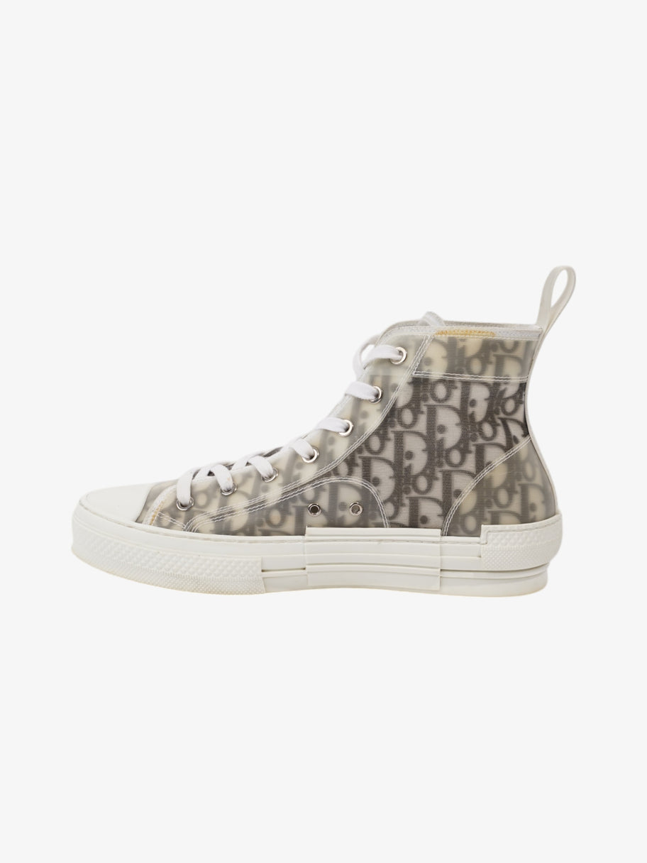 Christian Dior B23 High-tops White  / Grey Oblique Mesh EU 40 UK 6 Image 3