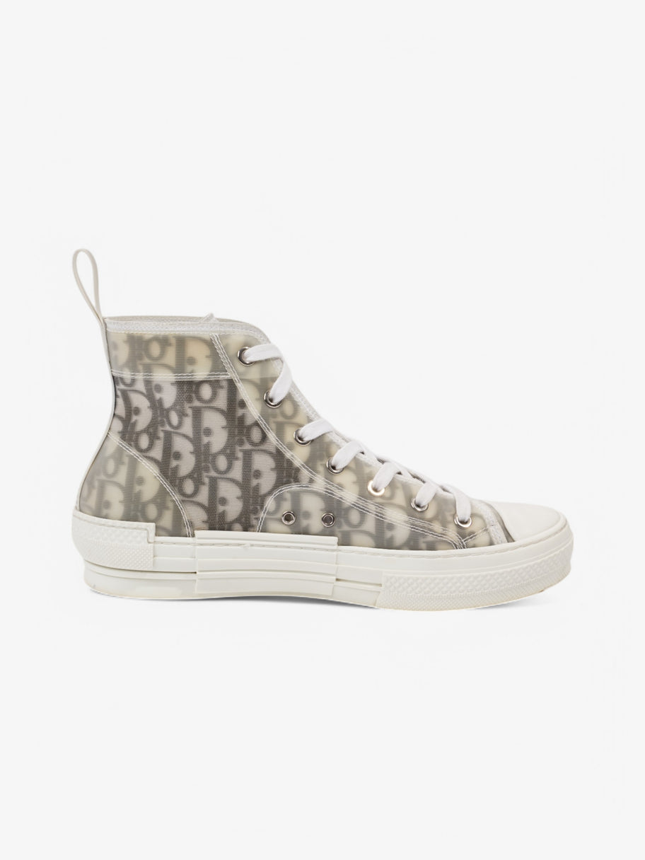 Christian Dior B23 High-tops White  / Grey Oblique Mesh EU 40 UK 6 Image 4