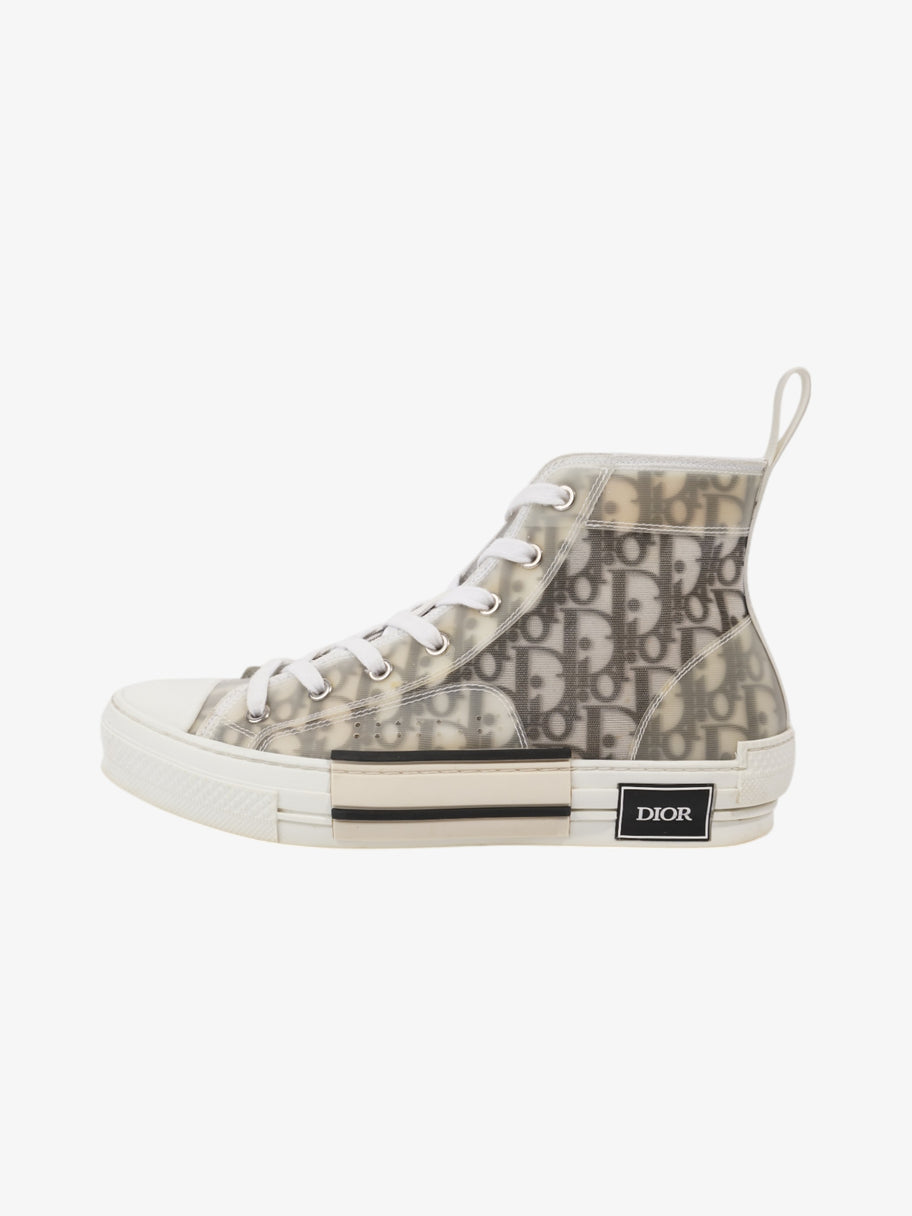 Christian Dior B23 High-tops White  / Grey Oblique Mesh EU 40 UK 6 Image 5