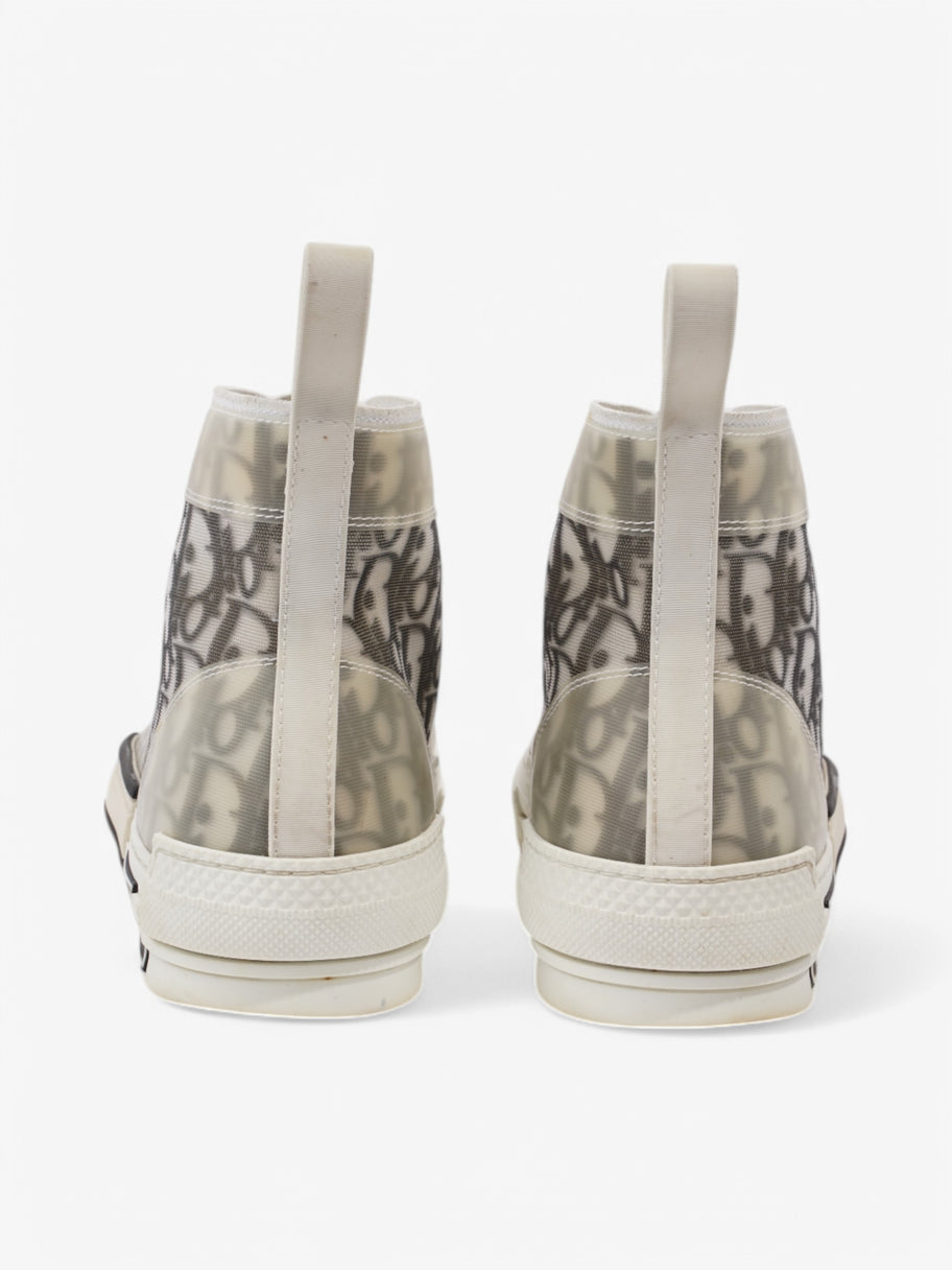Christian Dior B23 High-tops White  / Grey Oblique Mesh EU 40 UK 6 Image 6