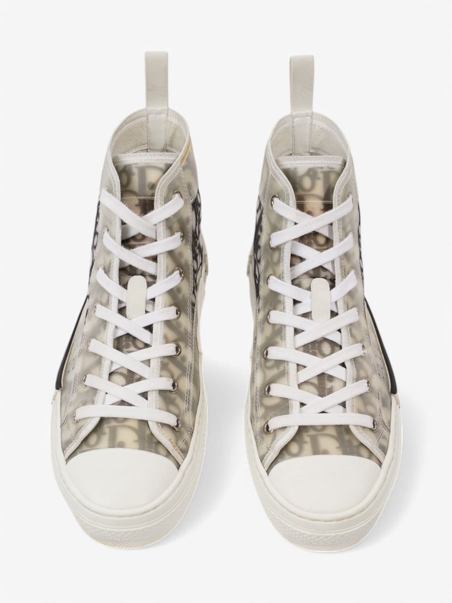 Christian Dior B23 High-tops White  / Grey Oblique Mesh EU 40 UK 6 Image 8
