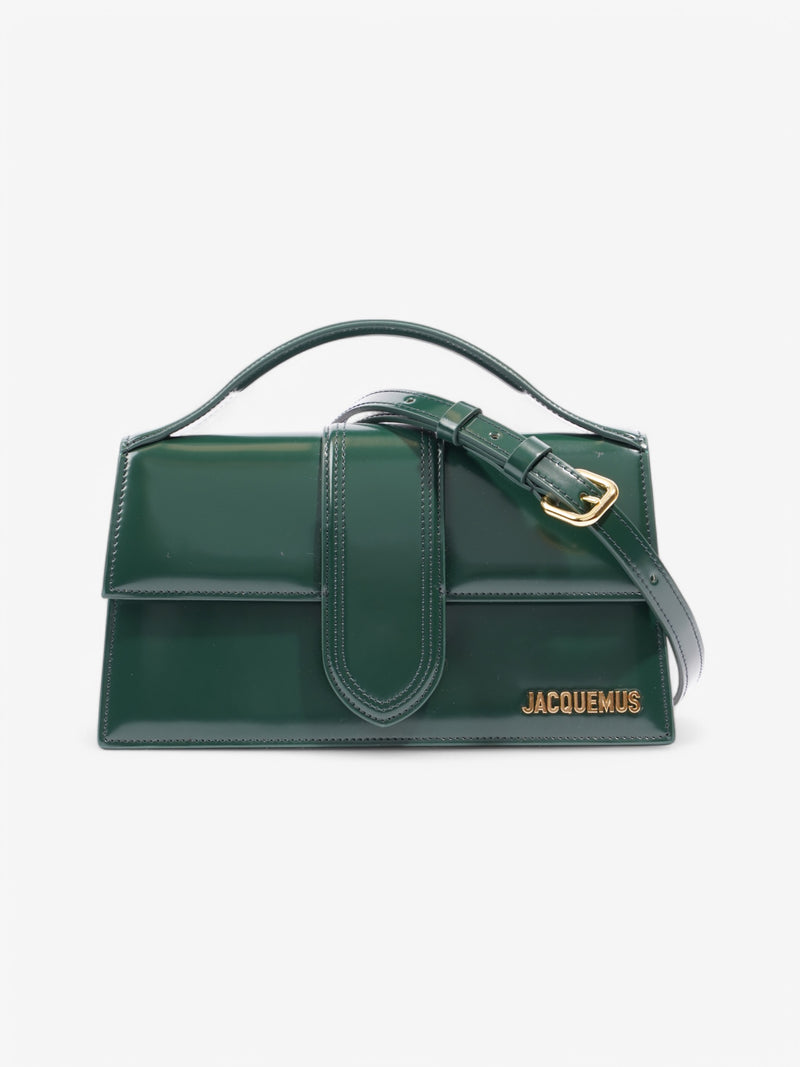  Jacquemus Le Bambino Green Leather Grande