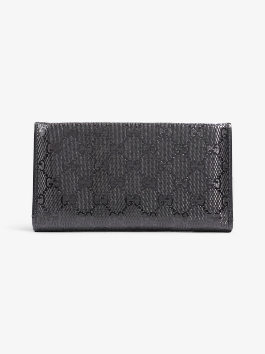 Gucci Guccissima Wallet Black Patent Leather Image 2